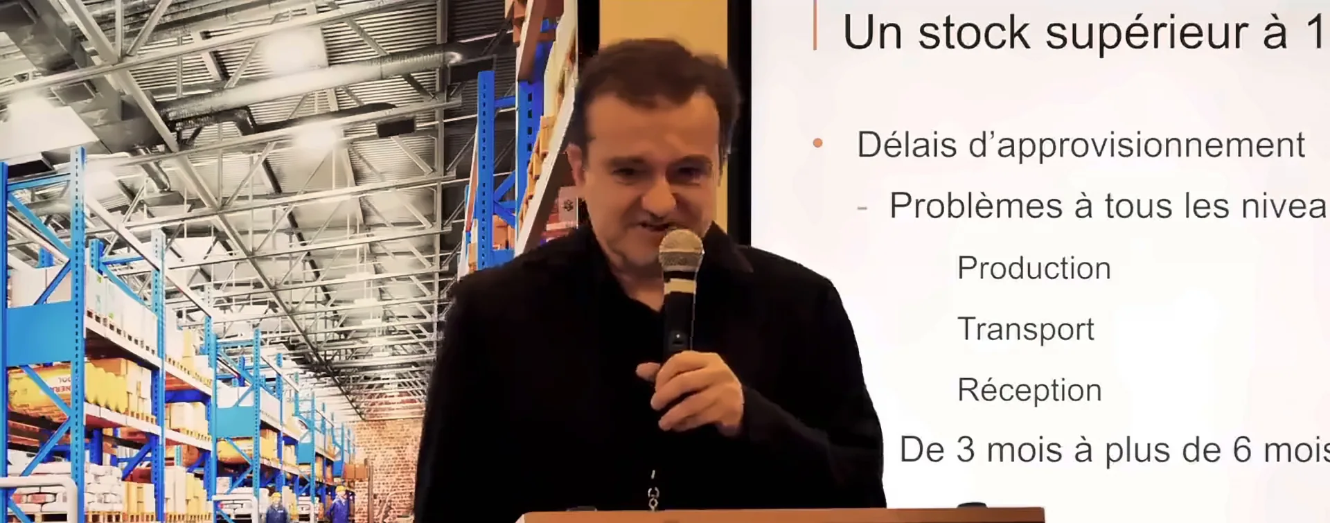Journées Partenaires Speechi — conférence plénière sur les délais d'approvisionnement